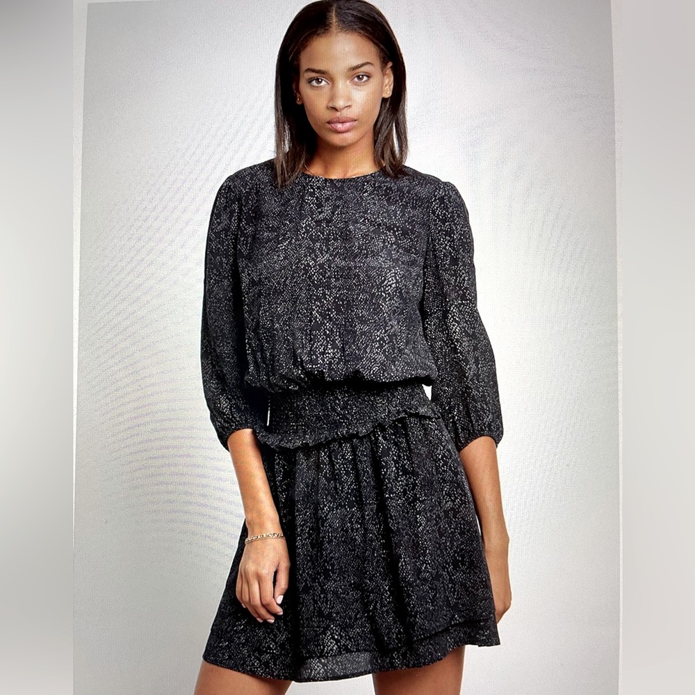 Rails Inez Crew Pullover Mini Dress Size M